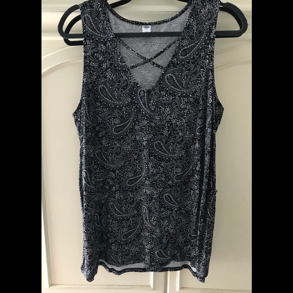 Old navy paisley floral Large tank